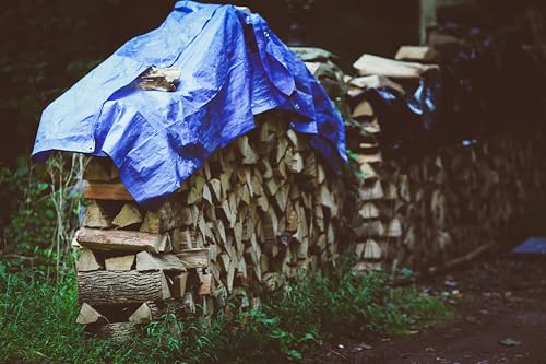 Bâche marron imperméable pour éviter les infiltrations d'eau 2x4m - 7