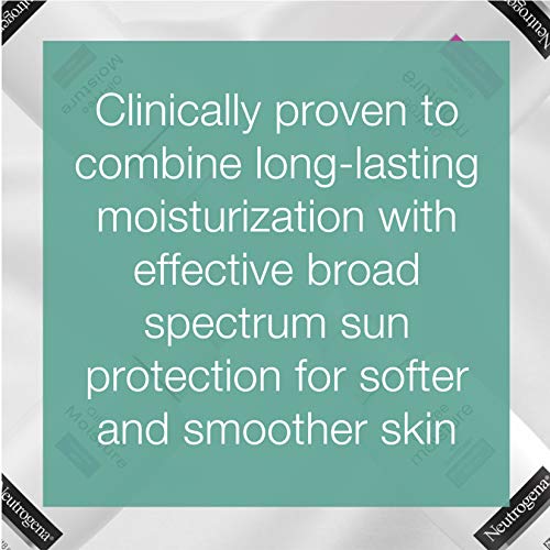 Neutrogena Oil-Free Daily Long Lasting Facial Moisturizer & Neck Cream With Spf 15 Sunscreen & Glycerin, Non-Greasy, Oil-Free & Non-Comedogenic Face Moisturizer, 4 Fl. Oz #TOP2