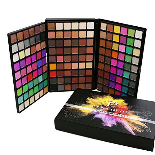ROMANTIC BEAR All Colors Professional Eyeshadow Pallet with 162 Shimmer and Matte Shades (162 Colors)