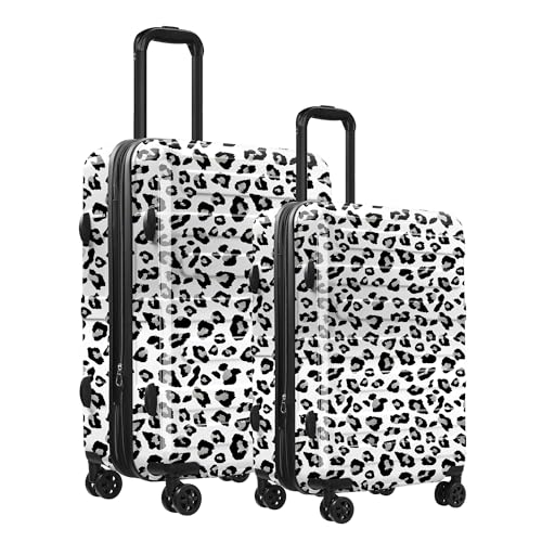Image of Luggage Set With Spinner Wheels, Carry On Suitcase with TSA Lock, Expandable Checked Suitcase for Women