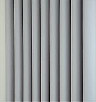 Vista 4 de WARM HOME DESIGNS 2 cortinas de pared a pared de color gris claro extragrandes de 108 x 132 pulgadas cada una con 2 alzapaños a juego. El ancho