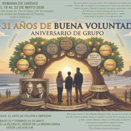 &ldquo;D&iacute;as sin Huella&rdquo;, Sonia, 31 aniversario Gpo Buena Voluntad 2026