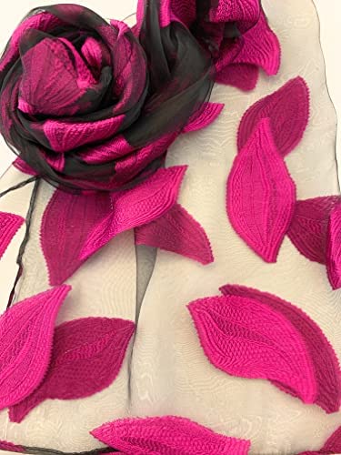 Smiling Wisdom - New - Friendship - Reason Season Lifetime Friend Greeting Card And Scarf Gift Set - Women Bff (Fuchsia) #TOP2