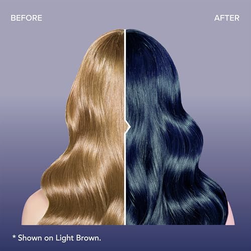 Splat Midnight Indigo Vegan and Cruelty-Free Semi-Permanent Hair Color Dye, 6 Fl Oz