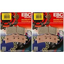 EBC Double-H Sintered Metal Brake Pads FA447HH 2 Packs - Enough 2 Rotors