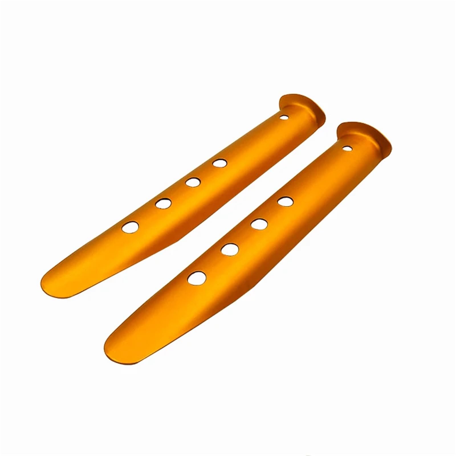 Piquets de Tente, Piquets de Tente Plage en Forme U 31 cm, piquets Camping for extérieur, Neige, Sable, Sol, bâche, Accessoires(Orange)