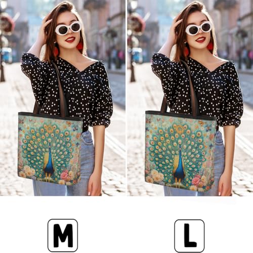 Bolso Tote con Cierre y Bolsillos para Mujer miniatura 2
