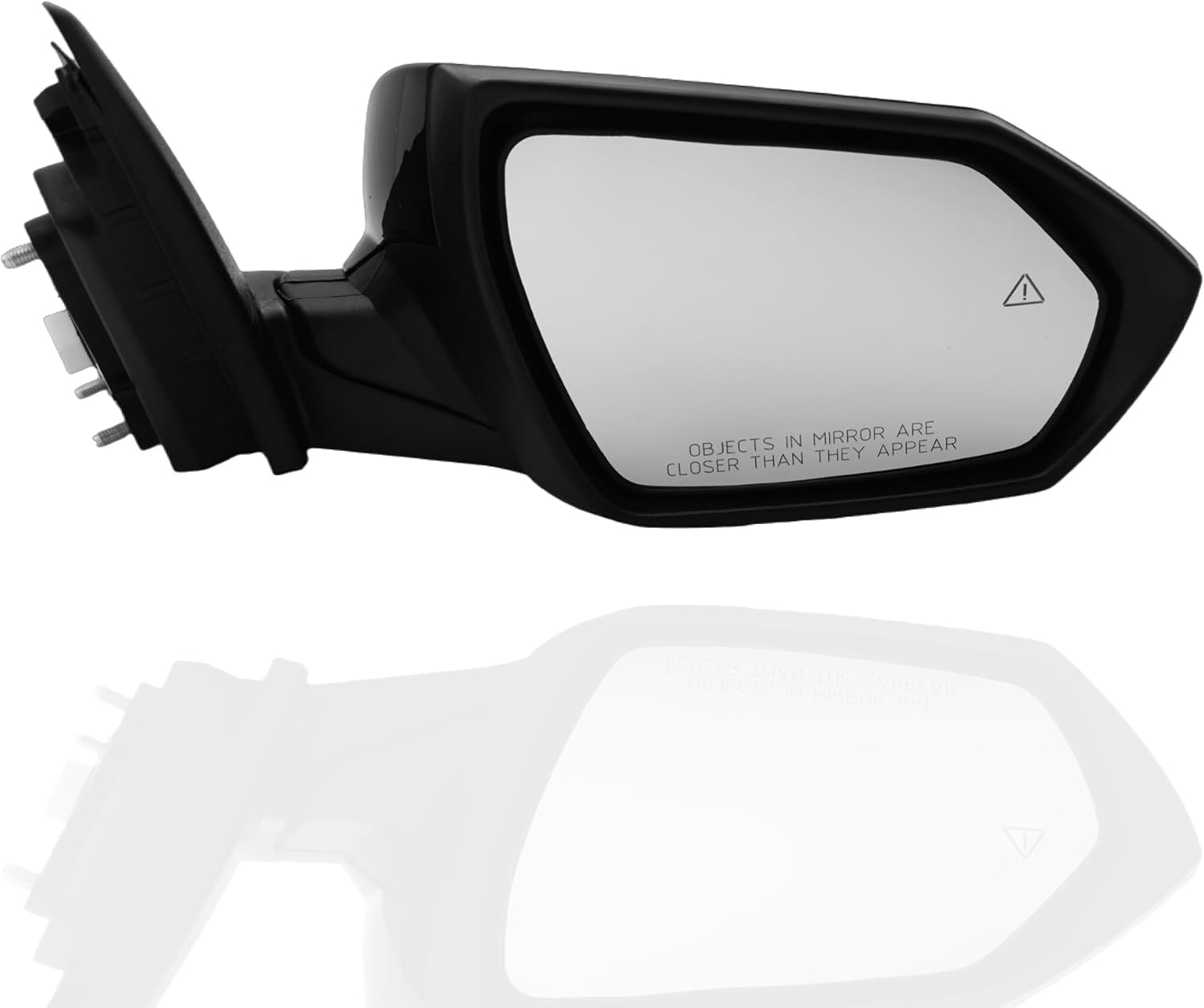 Passenger Side Mirror Compatiable With Compatiable With 2021 2022 2023 2024 2025 Hyundai Elantra With Heated Power Glass Turn Signals Blind Spot Manual Folding 8Pins Black