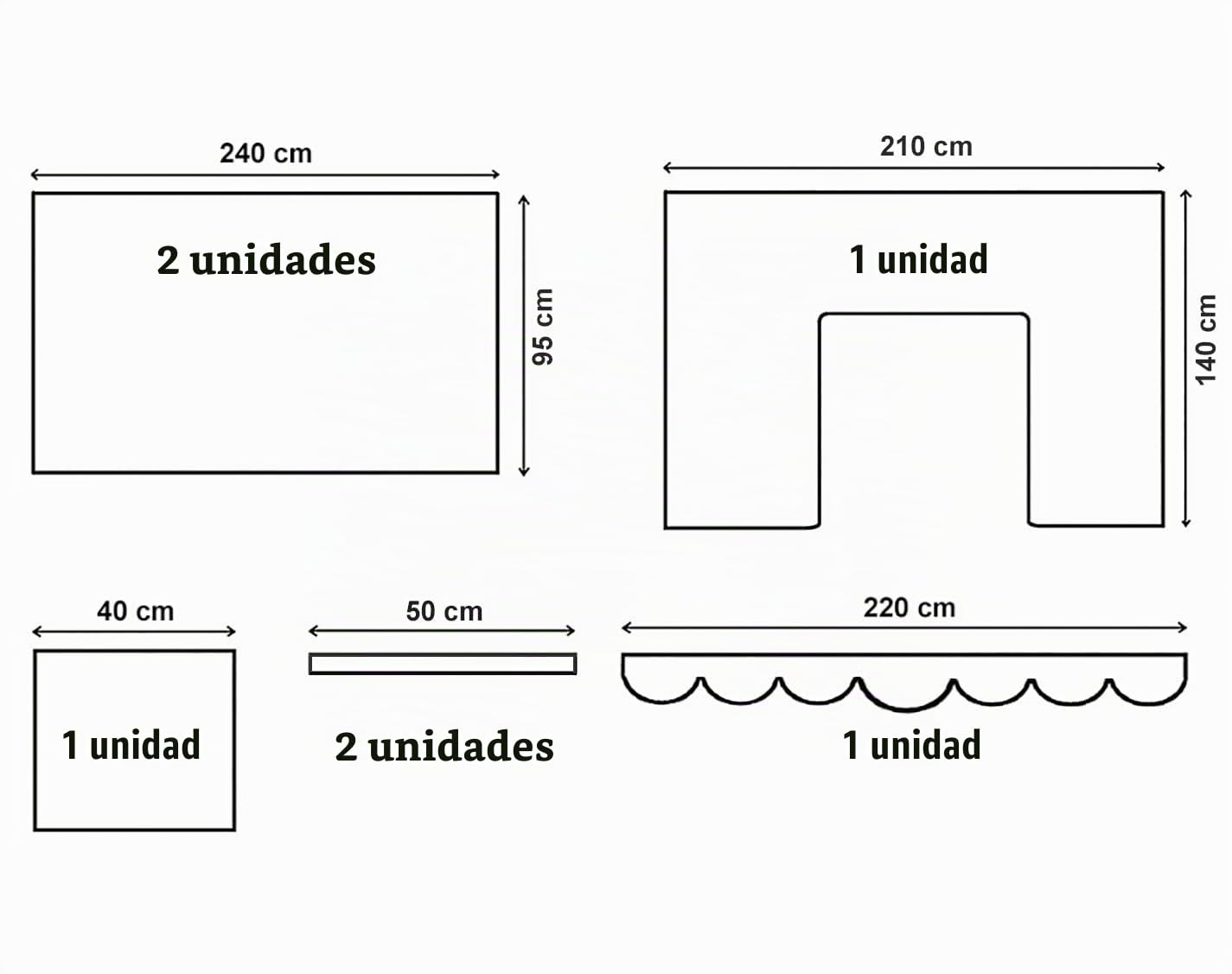 Cortinas Ventana Camión Todas Las Marcas y Modelos con Protección Solar en Felpa Roja con Borlas Blancas
