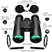 UNEGROUP Binoculars for Adults 10x42 HD Low Light Vision Compact Binocular, Waterproof Lightweight Binocular Prism FMC BAK4 for Bird Watching Sports Games with Smartphone Adapter Tripod