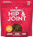 DOGSWELL Hip & Joint Slices Functional Dog Treats, Beef 8 oz. Bag