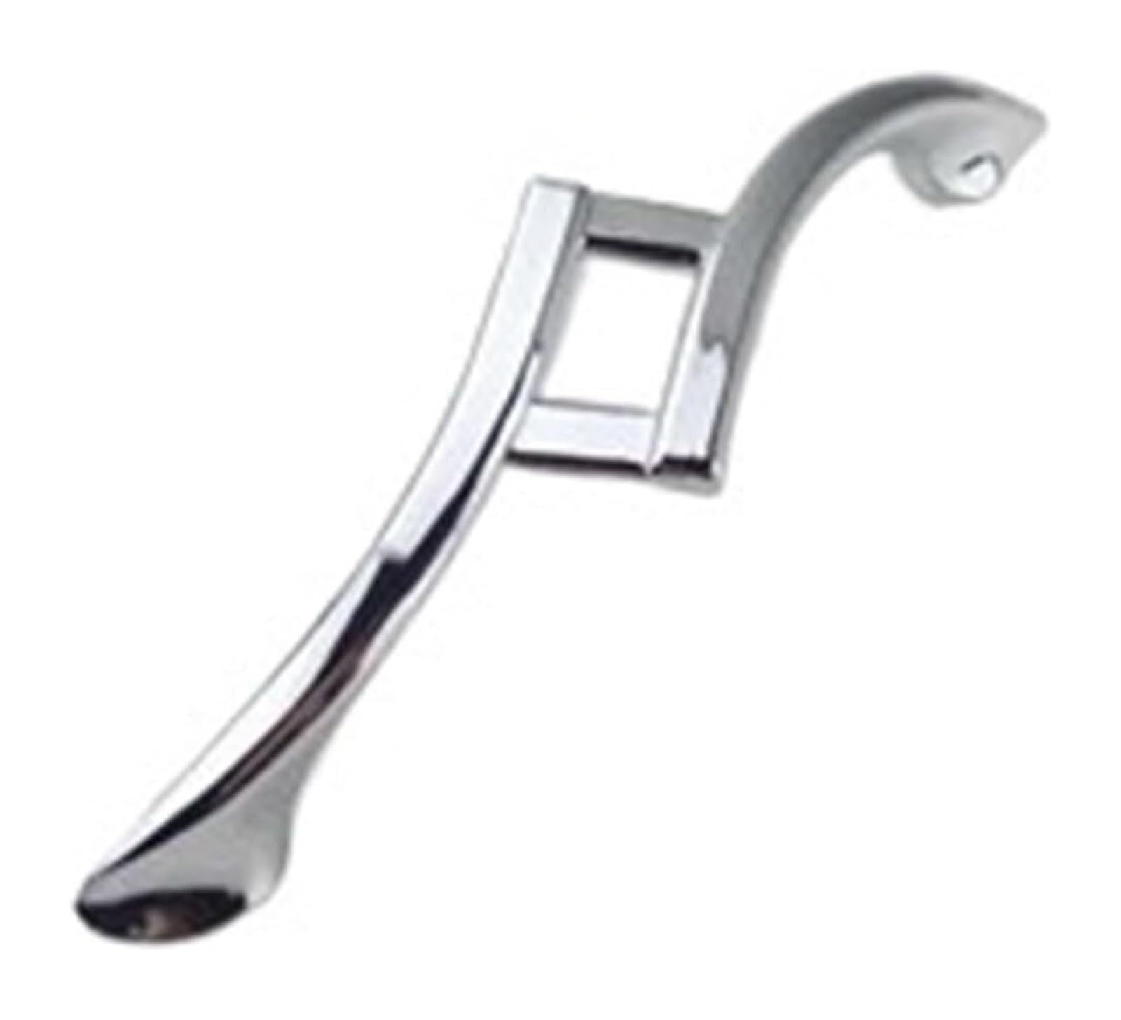 PALSINBY Drawer handles, 4 Pack Cabinet Drawer Handles Pulls Chrome Antique Coffee 96mm 128mm