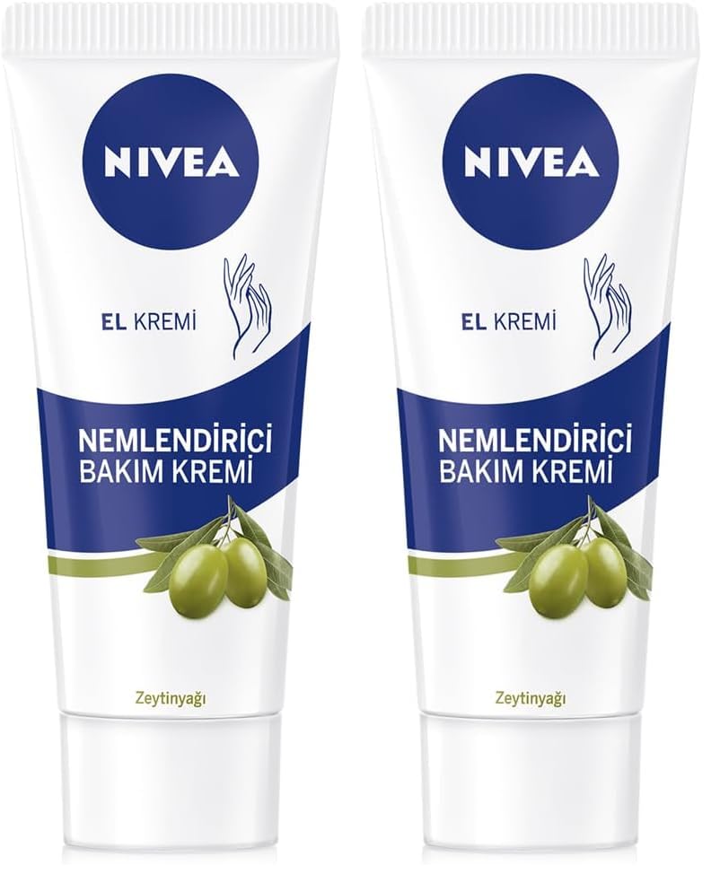 NIVEA El Kremi Zeytinyağlı Nemlendirici Bakım Kremi (75 ml) 2li paket