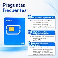 9esim v0 esim Adapter für entsperrte Android-handys internationales Reisen Europa usa Japan China unbegrenzte Daten SIM Karte vorgestanzt für einfache verwendung (Physical eSIM Karte) – Ansicht 6