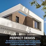 HOLACA Power Adapter for Arlo Pro 3 Floodlight with 30ft/9m Magnetic Charging Cable + Power Adapter Continuously Charging Your Arlo Pro 3 Floodlight Camera - Image 5