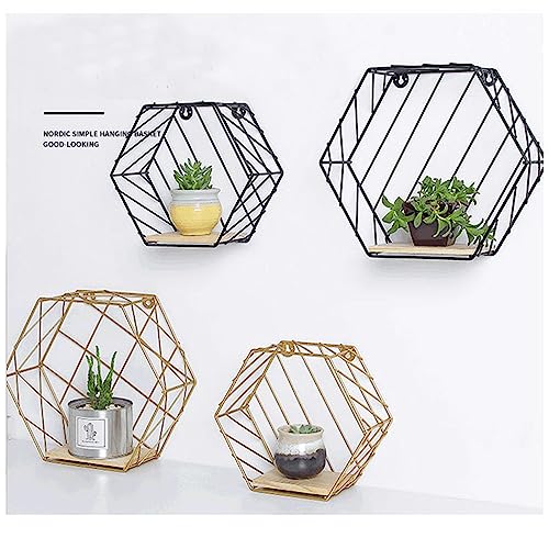 Étagères flottantes hexagonales pour optimiser vos murs - 8