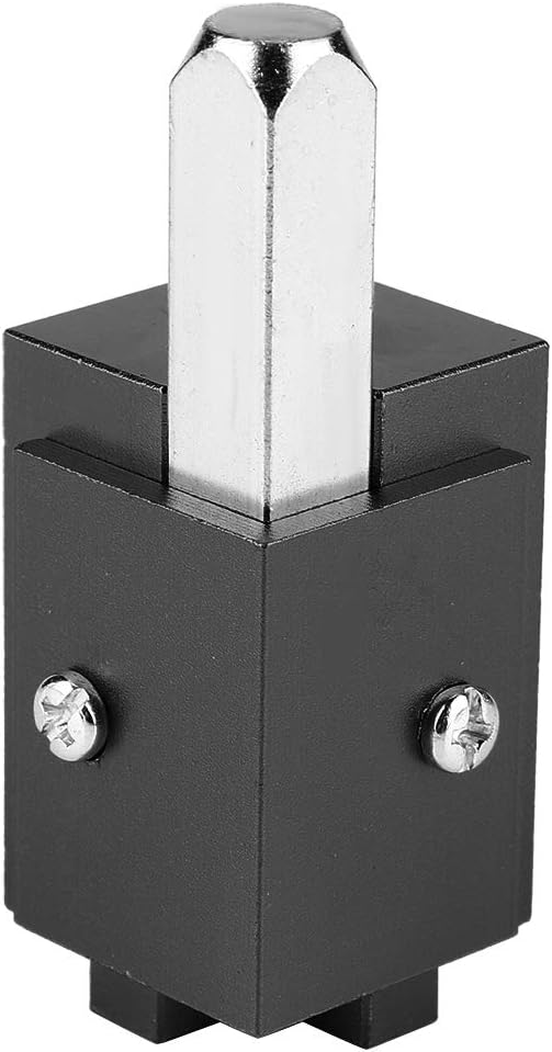 Fafeicy Right Angle Corner Chisel, Quick Cutting Corner Chisel Hinge Recesses Mortising Woodworking Tool for Door Lock Recessed, Wood Chisel (Black)