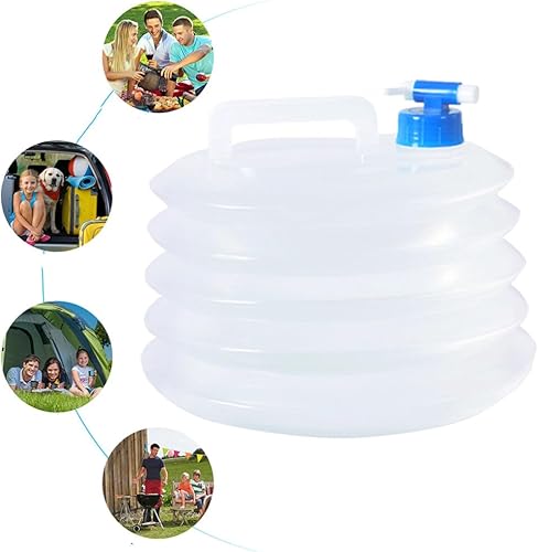 Miniatura 4 de BESPORTBLE Contenedor de agua Contenedores de agua Jarras de agua para almacenamiento Almacenamiento de agua de emergencia de 5 galones Contenedor