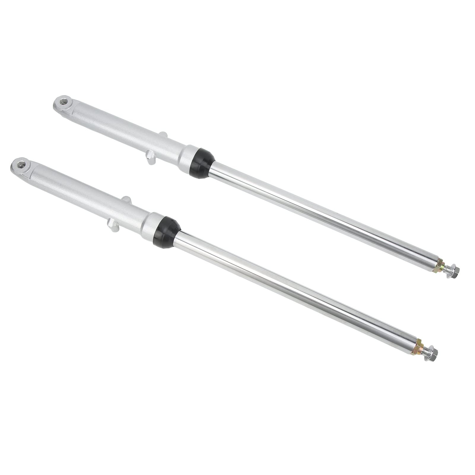 Para 670mm Przednie Widelce Wstrząsy Amortyzatory Motocyklowe Stop Metali do CG125 Aluminiowe Przednie Zawieszenie Amortyzatory Przednie Widelce Wstrząsy Przednie Rurki