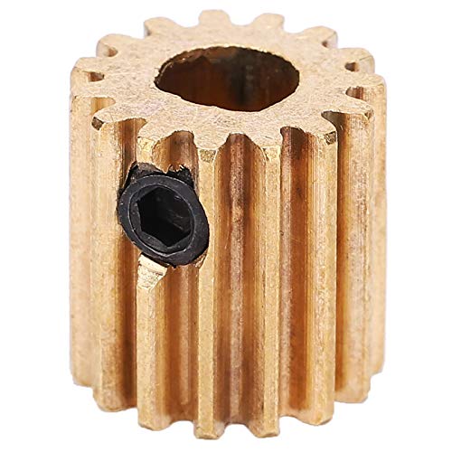 Spur Gear, 0.8 Mod 6mm D Bore Mechanical Roller Chain Sprockets 15 Tooth with Spur Gear for Office Supplies for Man for Industrial and Scientific