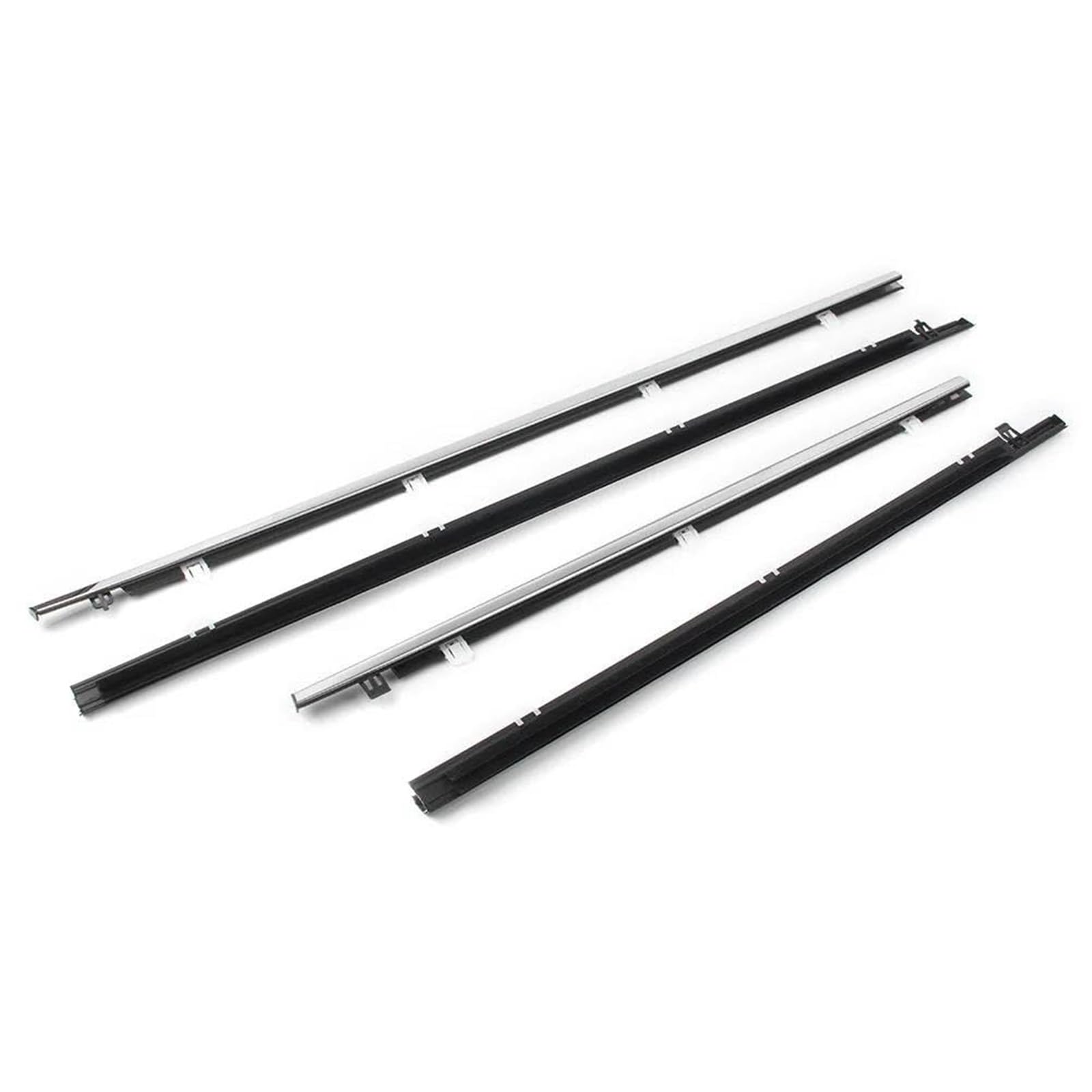 Beltline Molding for Spirior 2009-2014 Outer Window Weatherstrip Seal 4Pcs