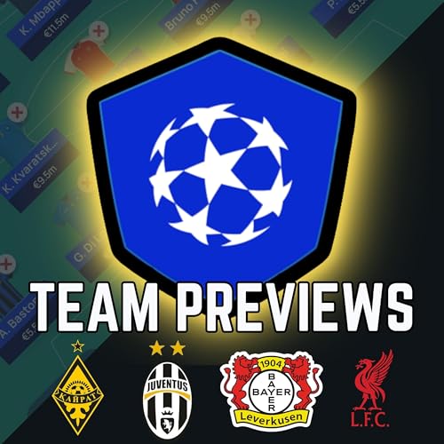 Page de couverture de UCL FANTASY PREVIEW #5: Juventus, Kairat, Leverkusen, Liverpool