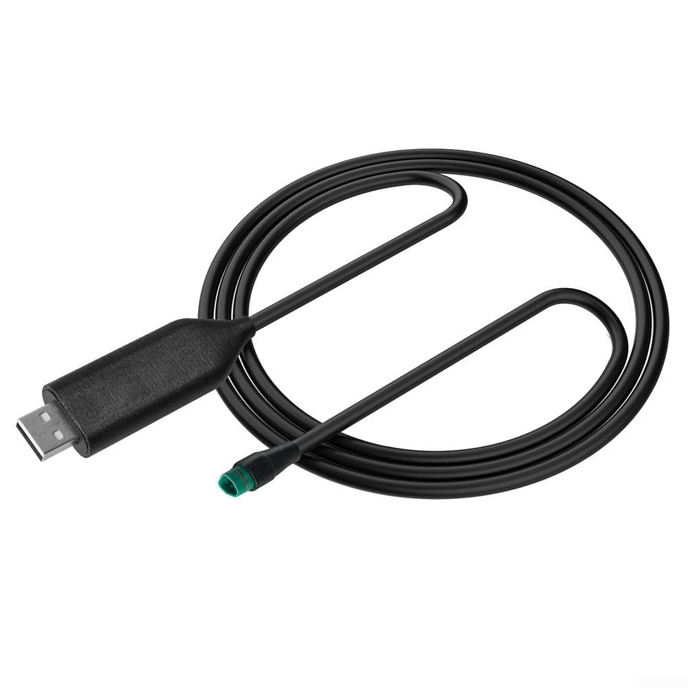 USB Programming Cable for Bafang HD Mid-Drive Motor, CAN Version 5-Pin Connector to Adjust Speed Limit and Power Gear, 43.3 Inch
