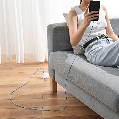 Iphone Charger Cord 4Pack【3Ft/6Ft/6Ft/10Ft】Mfi Certified Lightning Cable Fast Charging Cord Nylon Braided Iphone Charging Cable Compatible With Iphone13 /12/11 /Pro Max/Xr/8/7/6/6S/Se 2020-Multicolor #TOP7