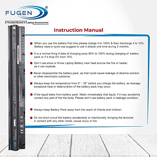 Fugen Laptop Battery Compatible for de-ll 5755 N5755 5756 5758 N5758 5759 P28E Latitude 3460 3560 Vostro 14 3458 P65G 15 3558 P52F - Image 6