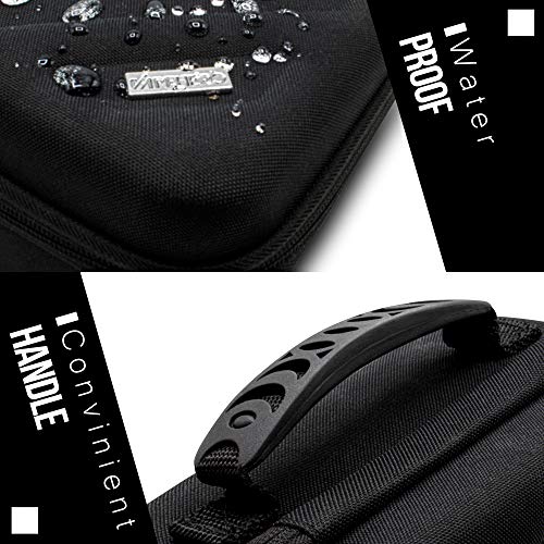 VapeHero® XXL E-Zigarette Reise-Tasche mit 2 x Preimium Matten zum herausnehmen | Dampfer Etui für bis zu 200ML Liquid… – Bild 7