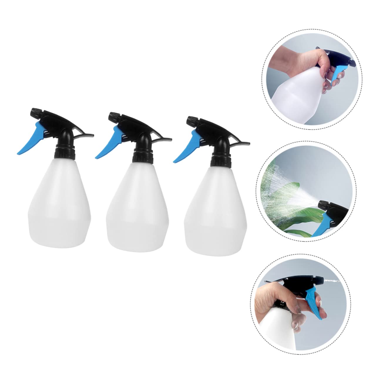Milisten 2 Ensembles Atomiseur De Jardinage Arrosoir Brumisateur pour Animaux Outil Arrosage Extérieur Durable Et Pratique 3 Pièces * 2