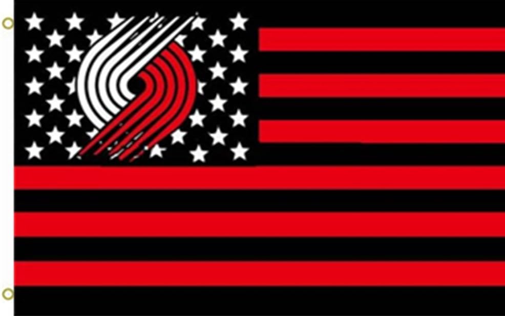 Portland Trailblazer Stars and Stripes 0512671 Flying Flag 3x5 Feet