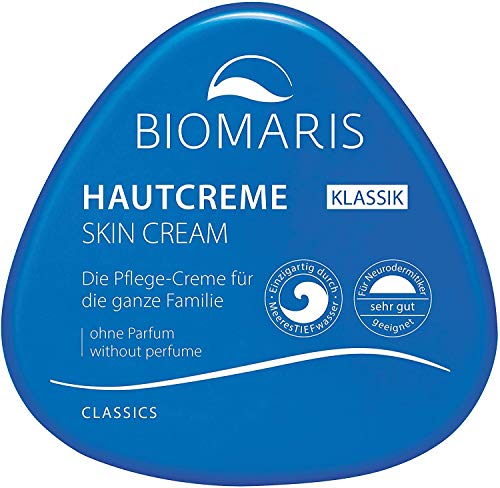 2x Biomaris Hautcreme Klassik Parfümfreie Hautcreme je250ml mit MeeresTIEFwasser