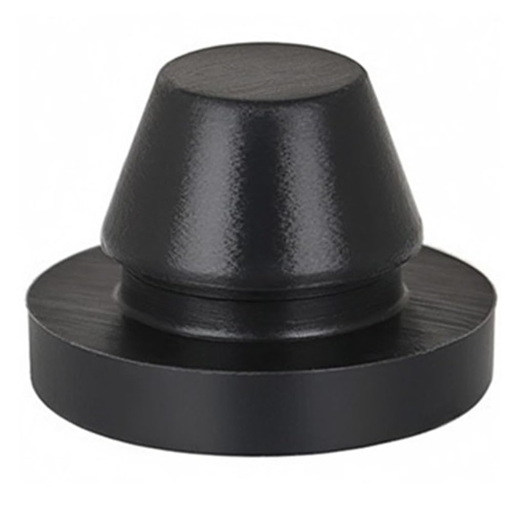 Solid Silicone Rubber Caps T Type Plugs Covers, Snap On Gasket Blanking End Caps Seal Stoppers for Faucet Hole(7mm)