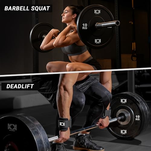KK Rubber Weight Plate Set - 2 Inch Bumper Weight Plates – Durable Barbell Weights Set - Dumbbell Plates For Training & Weightlifting - Image 6