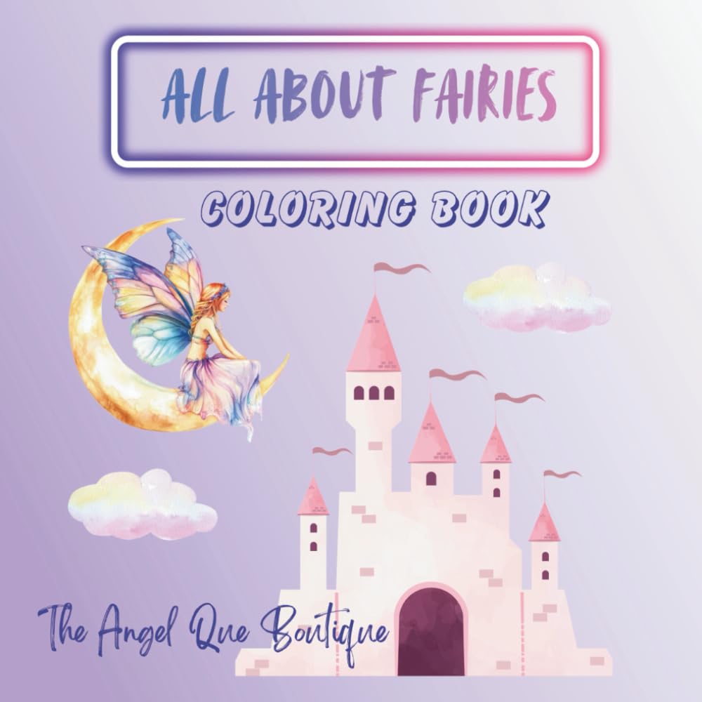 All About Fairies Coloring Book