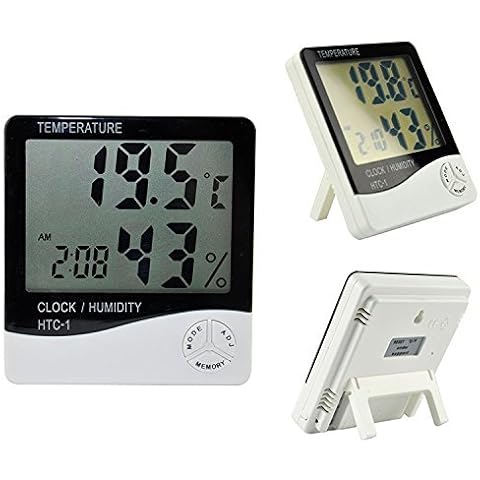 Digital LCD Weather Station with Alarm and Calendar Cover