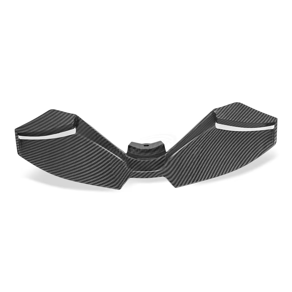 For MT-09 2024 MT09 SP 2024 2025 2026 Accessori Nuovo modello di motocicletta Aerodinamica Winglet Kit spoiler anteriore Deportanza Ala anteriore nuda (Stampa a trasferimento d'acqua - grigio)