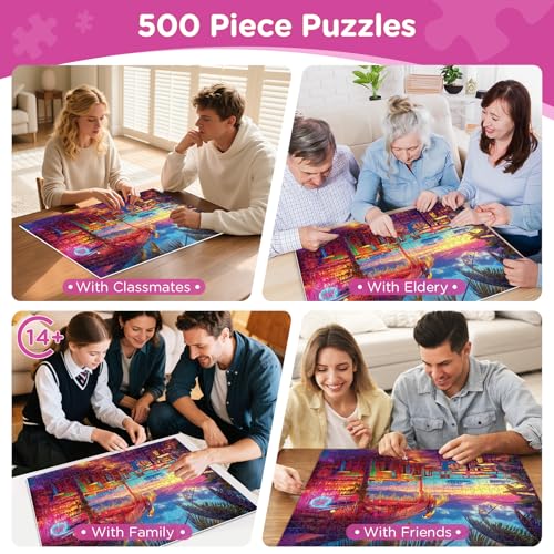 Puzzle 500 Piezas Temática Playa 3+ Anos miniatura 3