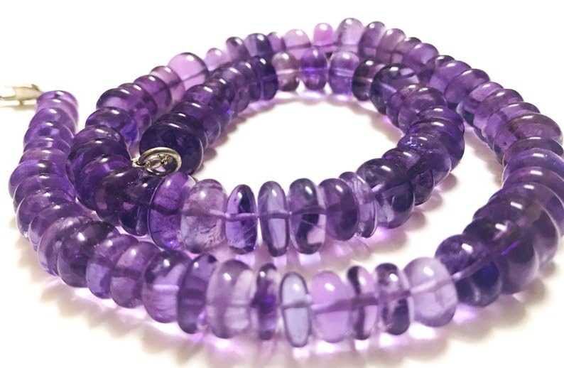 Perles en améthyste rose naturelle pour la création de bijoux d'exception
