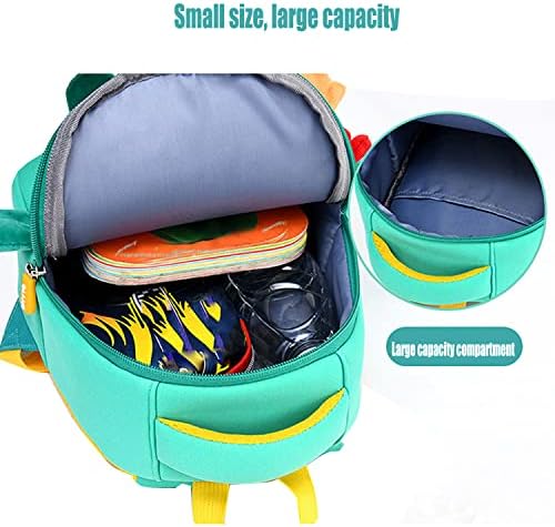 WUUDWALK Kid's Backpack,Waterproof Preschool School Bag, 3D Cute Cartoon Bookbag Neoprene Schoolbag for Kids for Baby Girl Boy 1-5 Year