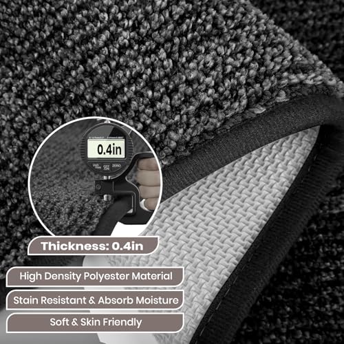 Image of Washable Kitchen Rug 24 inch x 70 inch Rectangular, Non Slip Absorbent Indoor Entryway Runner Rug for Floor, Laundry, Bathroom, Bedroom (Roll Packing)
