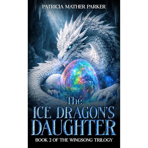 The Ice Dragon's Daughter Audiolibro Por Patricia Mather Parker arte de portada
