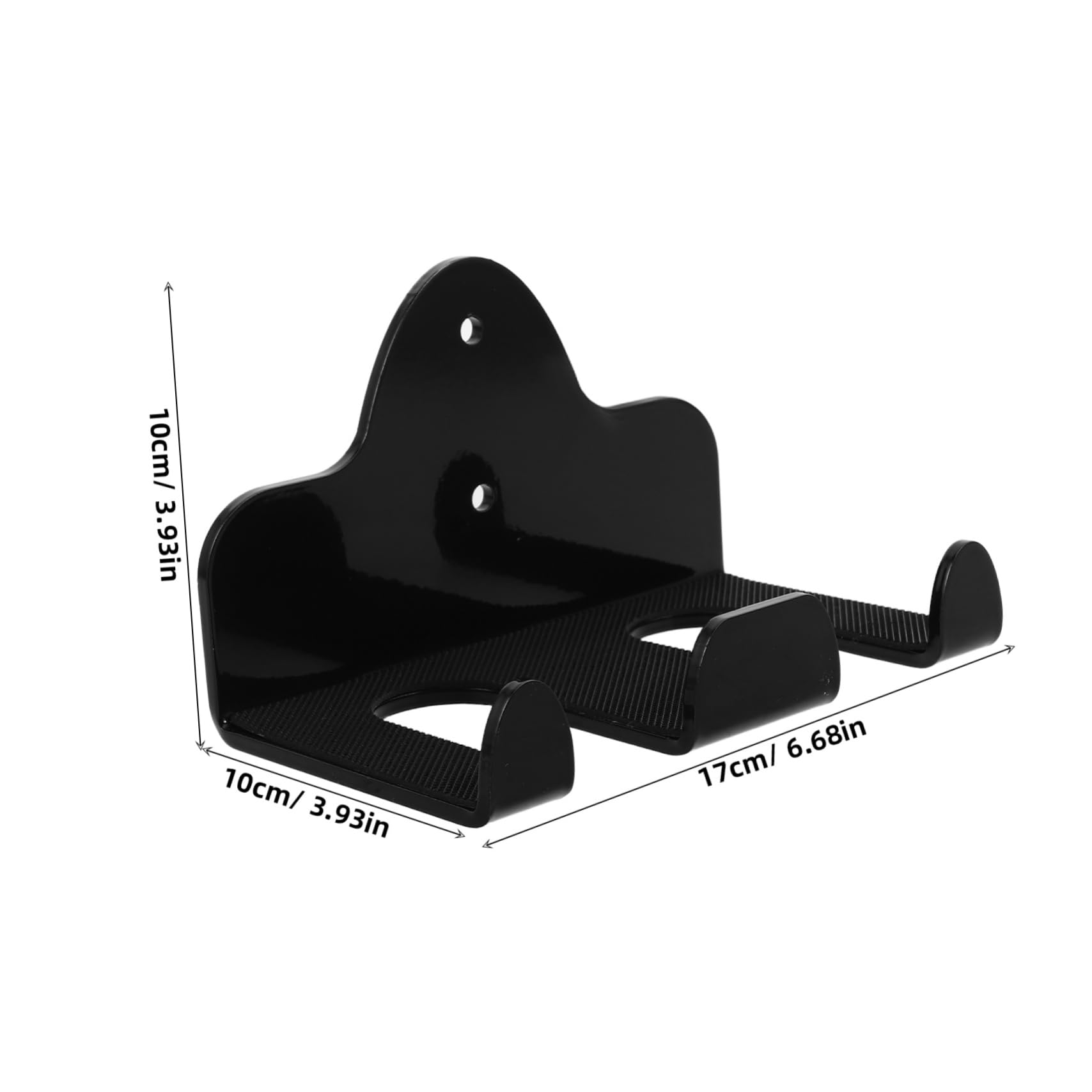 PRETYZOOM Weight Mount Barbell Holder Vertical Storage Solution Barbell Bar Wall Rack for Gym