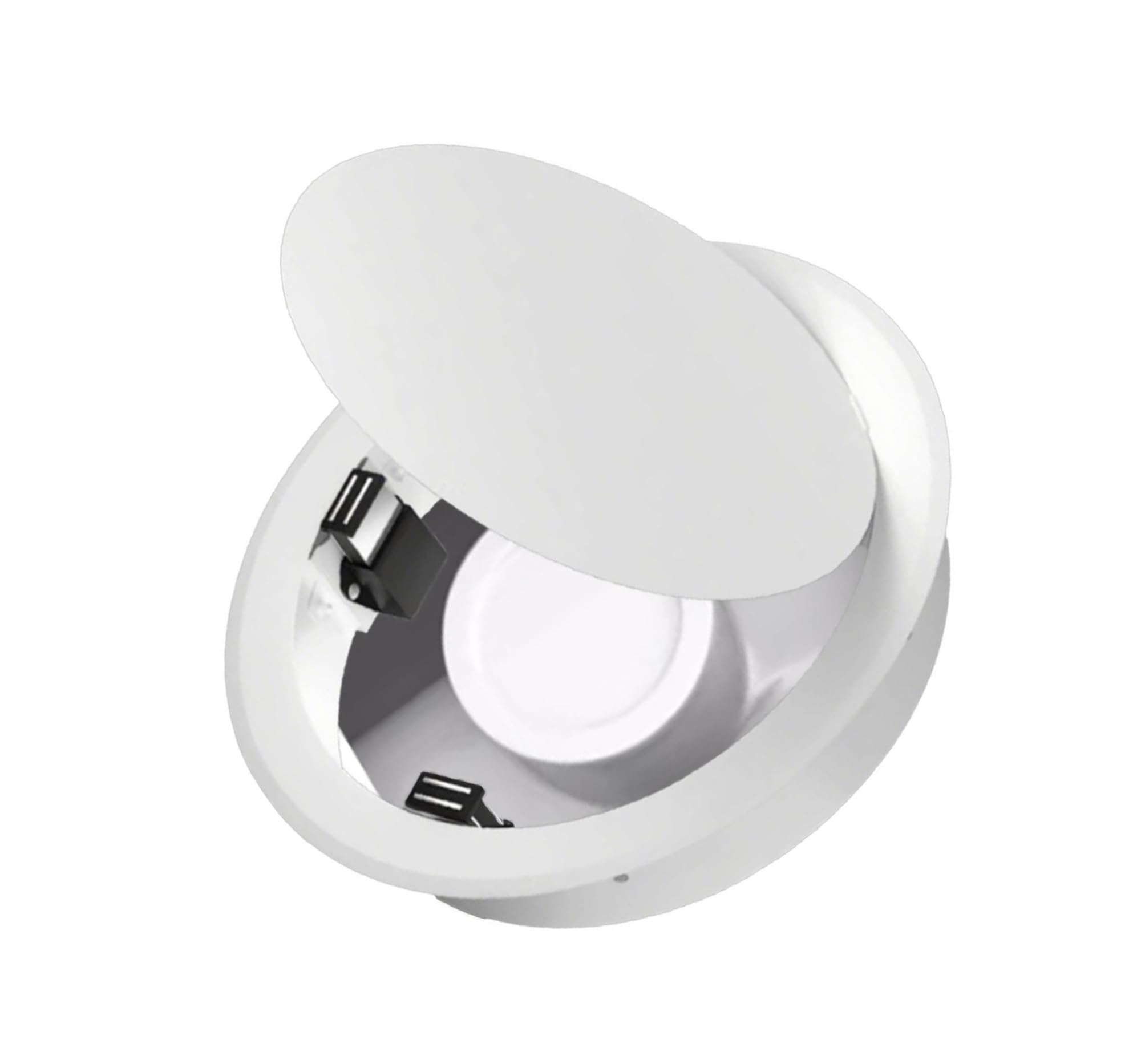 Panneau d'accès magnétique rond porte d'inspection plomberie métal plafond mur 13.8in