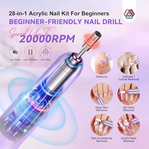 Saviland US3WT00274 Acrylic Nail Kit With Everything: Acrylic Kit thumb #2