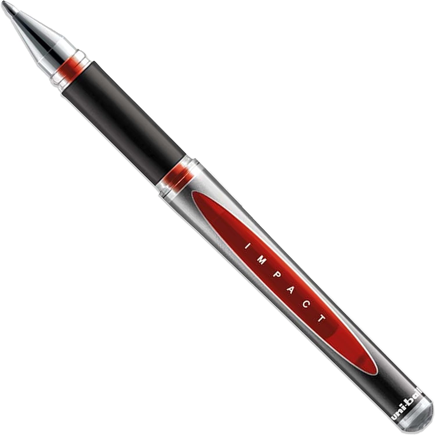 uni-ball UM-153S Gel Impact Broad Rollerball Pens - 1mm Nib, 0.6mm Line Width - Red Ink (10), 1 count (Pack of 10) - Image 2