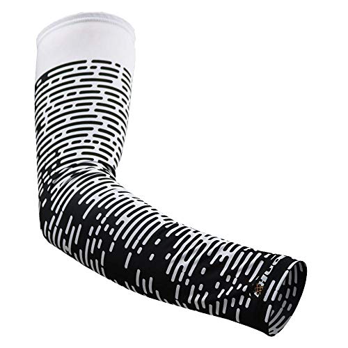 Manguito Hupi Biometria Branco Proteção Uv50+, Cor: Branco, Tamanho: M