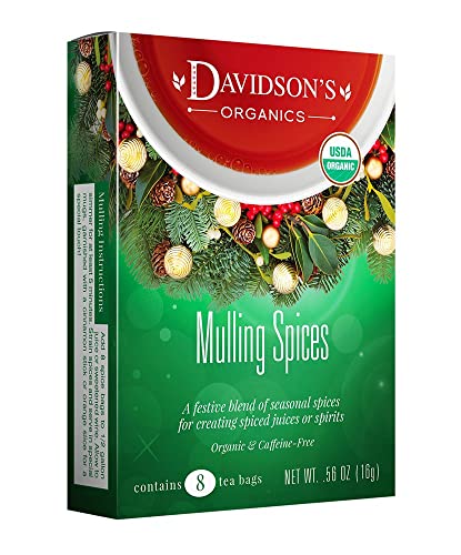 Davidson's Organics, Mulling Spices, 8-count Tea Bags, Pack of 12 image 5