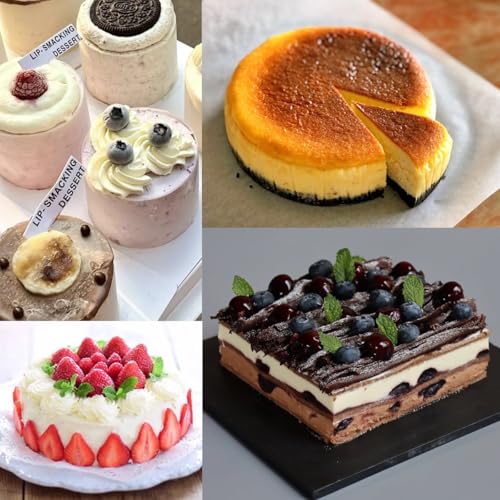 ARNISION Springform Pan Set - Nonstick Cheesecake Pan with Removable Bottom, Leakproof Protector, 10 Parchment Paper Liners (9INCH ROUND) by ARNISION - Image 6
